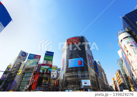 渋谷スクランブル交差点 渋谷スクランブル交差点 139829276