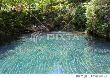 高知・神秘的で透明度の高い白龍湖 高知・神秘的で透明度の高い白龍湖 139830174