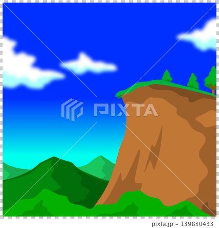 Cliff wall Cliff wall 139830433