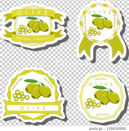 Berry theme from set juicy delicious olive of various sizes 139830888
