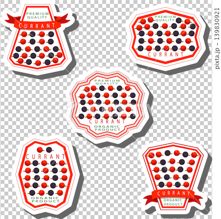 Berry theme from set juicy delicious currant of various sizes Berry theme from set juicy delicious currant of various sizes 139830921