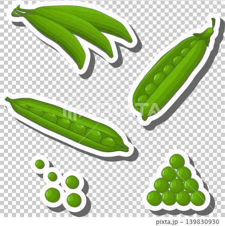 Berry theme from set juicy delicious peas of various sizes Berry theme from set juicy delicious peas of various sizes 139830930