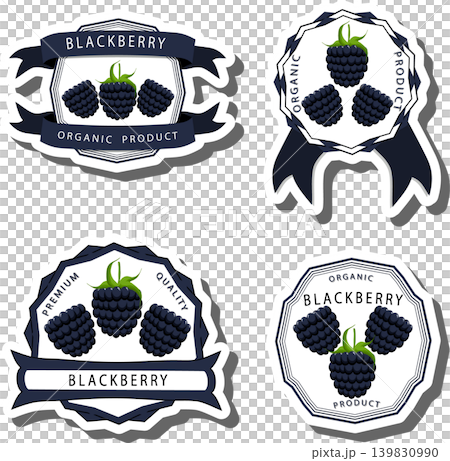 Berry theme from set juicy delicious blackberry of various sizes Berry theme from set juicy delicious blackberry of various sizes 139830990