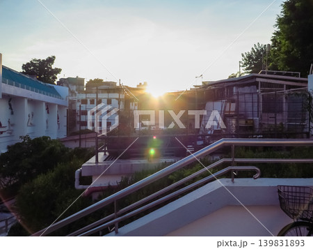 The rural scene of Hong Kong. Hong Kong rural and cityscape. Nature and travel concept. 139831893