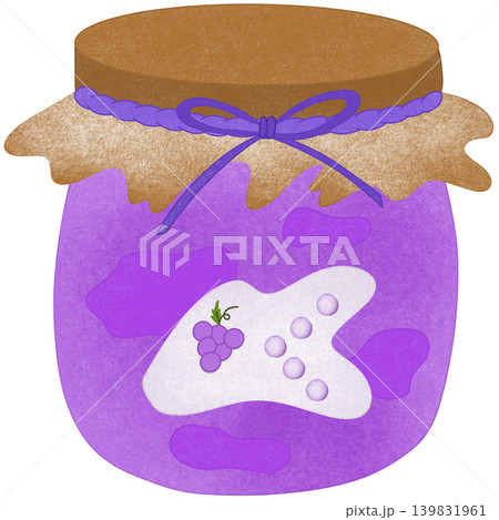 grape jam illustration grape jam illustration 139831961