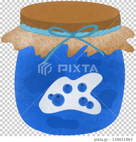 blueberry jam illustration blueberry jam illustration 139831963