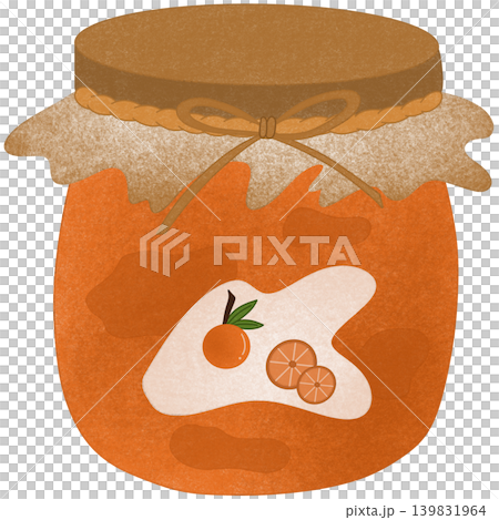 orange jam illustration 139831964