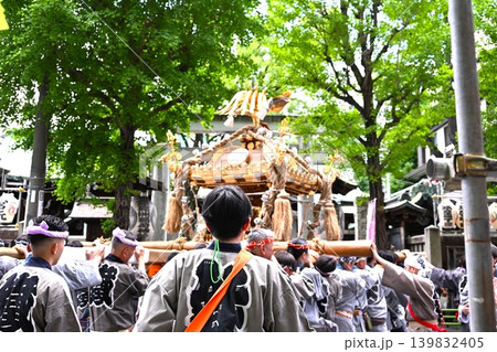 鉄砲洲稲荷神社例大祭の風景 東京 鉄砲洲稲荷神社例大祭の風景 東京 139832405