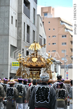 鉄砲洲稲荷神社例大祭の風景 東京 鉄砲洲稲荷神社例大祭の風景 東京 139832413