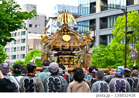 鉄砲洲稲荷神社例大祭の風景 東京 鉄砲洲稲荷神社例大祭の風景 東京 139832416