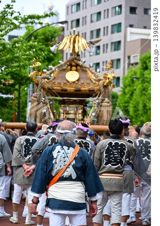 鉄砲洲稲荷神社例大祭の風景 東京 鉄砲洲稲荷神社例大祭の風景 東京 139832419