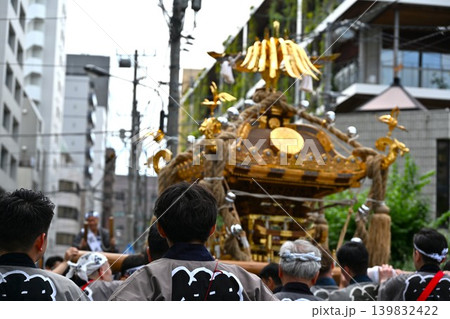 鉄砲洲稲荷神社例大祭の風景 東京 鉄砲洲稲荷神社例大祭の風景 東京 139832422