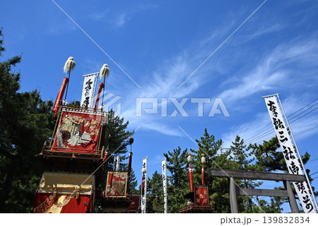 亀崎潮干まつりの風景 愛知 亀崎潮干まつりの風景 愛知 139832834