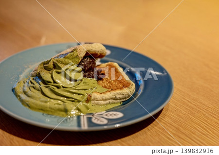 抹茶のスフレどら焼き 抹茶のスフレどら焼き 139832916