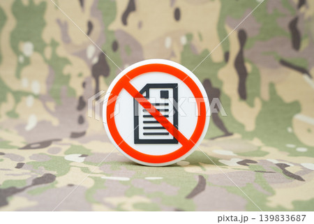 Digitalization of document flow in the army replacing paper documentation and manual accounting. Military automation, secure data management and increased operational efficiency. 139833687
