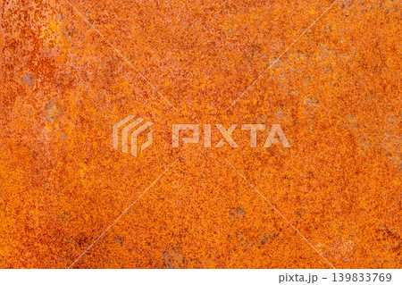 Close-up of Abstract Rusty Metal Texture Background 139833769