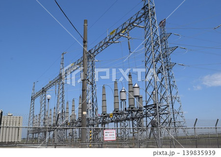 屋外変電設備 屋外変電設備 139835939