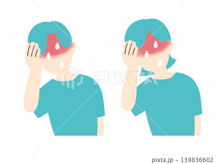 熱中症の人 熱中症の人 139836602