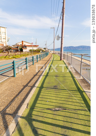 藤江海岸の散歩道(兵庫県明石市) 藤江海岸の散歩道(兵庫県明石市) 139838678