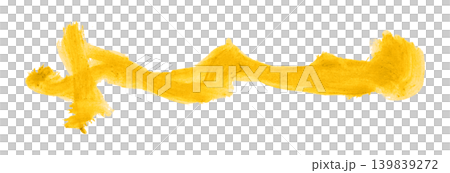 yellow brush isolated on transparent background yellow watercolor yellow brush isolated on transparent background yellow watercolor 139839272