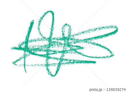 green pencil strokes isolated on transparent background green pencil strokes isolated on transparent background 139839274