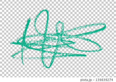 green pencil strokes isolated on transparent background green pencil strokes isolated on transparent background 139839274