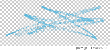 light blue pencil strokes isolated on transparent background light blue pencil strokes isolated on transparent background 139839288