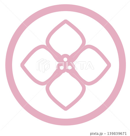 紫陽花 アイコン 紫陽花 アイコン 139839671