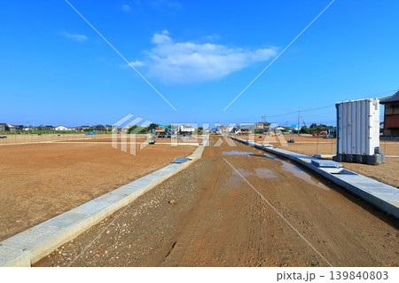 住宅地、区画整理、造成地のイメージ 139840803