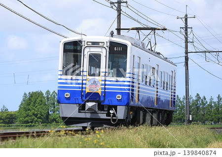 【えちぜん鉄道】MC6101形(三国芦原線:鷲塚針原〜中角) 【えちぜん鉄道】MC6101形(三国芦原線:鷲塚針原〜中角) 139840874