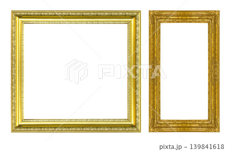 gold picture frame gold picture frame 139841618
