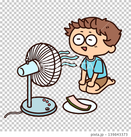 打電風扇的人 139843373