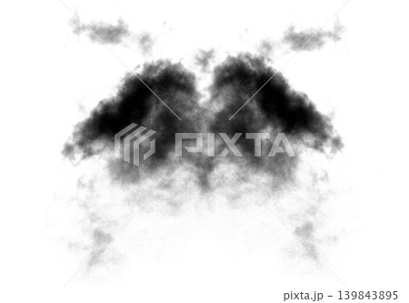 Rorschach test thematic illustration 139843895