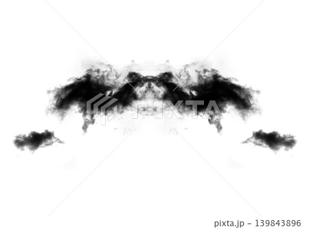 Rorschach test thematic illustration 139843896