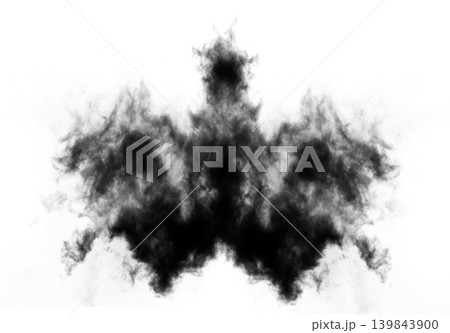 Rorschach test thematic illustration 139843900