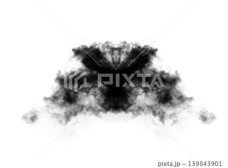 Rorschach test thematic illustration 139843901