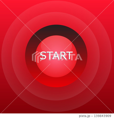 Red start button 139843909