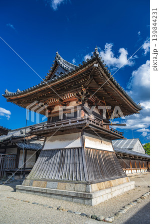 奈良法隆寺 国宝東院鐘楼 139844231