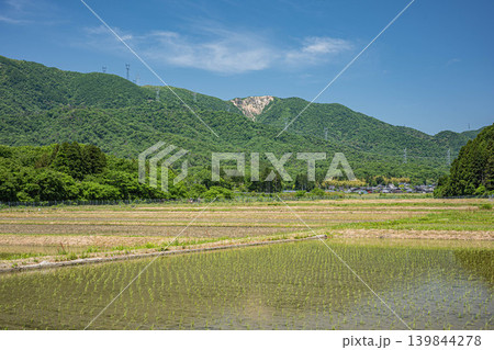 奥琵琶湖の長閑な田園風景 滋賀県高島市マキノ町 奥琵琶湖の長閑な田園風景 滋賀県高島市マキノ町 139844278