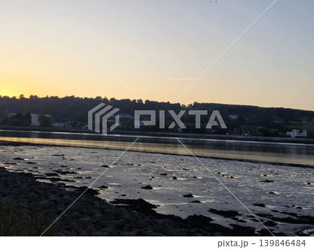 Dusk over a Serene Lake Landscape Dusk over a Serene Lake Landscape 139846484