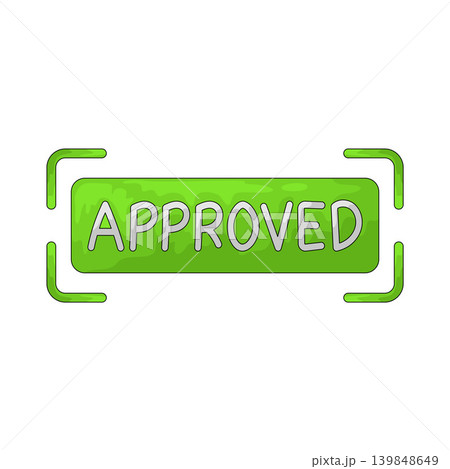 Illustration of Approved 139848649