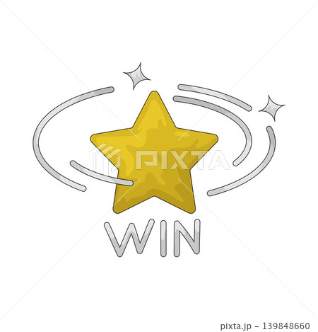 Illustration of win Illustration of win 139848660