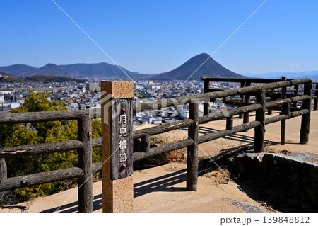 讃岐国　丸亀城の石垣や櫓等の様子 139848812