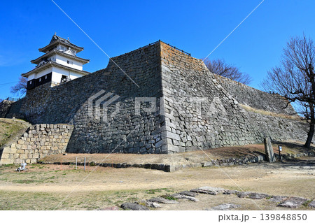 讃岐国 丸亀城の石垣や櫓等の様子 讃岐国 丸亀城の石垣や櫓等の様子 139848850
