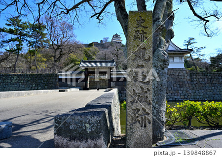 讃岐国 丸亀城の石垣や櫓等の様子 讃岐国 丸亀城の石垣や櫓等の様子 139848867