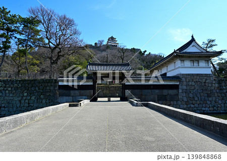 讃岐国 丸亀城の石垣や櫓等の様子 讃岐国 丸亀城の石垣や櫓等の様子 139848868