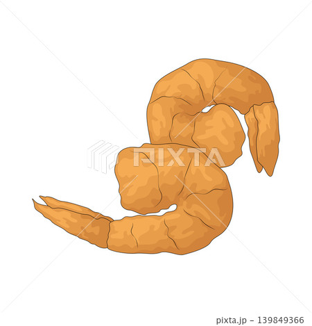 Illustration of shrimp 139849366