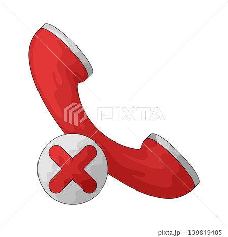 Illustration of Missed Call 139849405