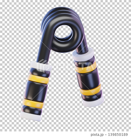 Hand Gripper 3d render icon 139850189