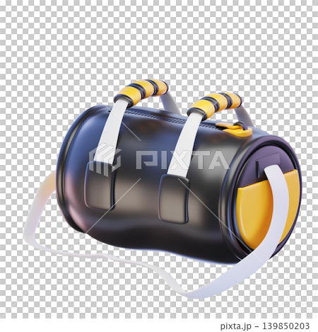 Sport Bag 3d render icon Sport Bag 3d render icon 139850203